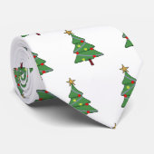 Cravate Arbre de Noël adorable (Roulé)