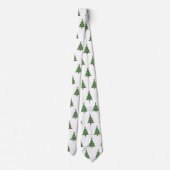 Cravate Arbre de Noël adorable (Dos)