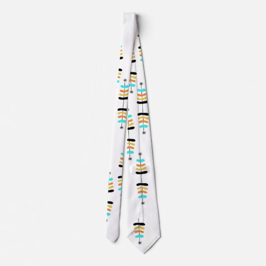 Cravate Arbre de Noël rétro (Dos)