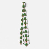 Cravate Arbre de Noël Thunder_Cove blanc/vert (Dos)