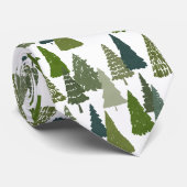 Cravate Arbre de Noël Waterton | Motif de vacances (Roulé)