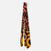 Cravate Arbre de Vie Abstrait - Couleur Tex 04 (Dos)