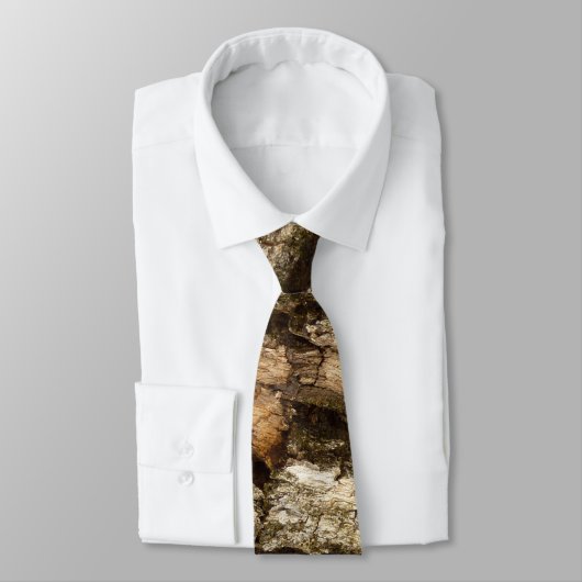 Cravate Arbre écorce II Conception texturée naturelle (Attaché)