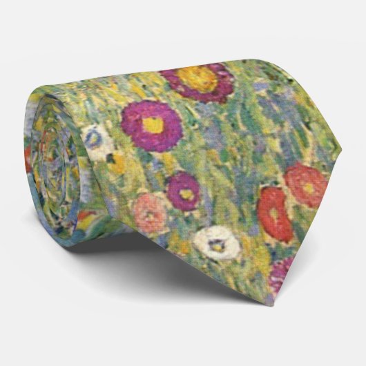 Cravate Arbre pomme Gustav Klimt (Roulé)