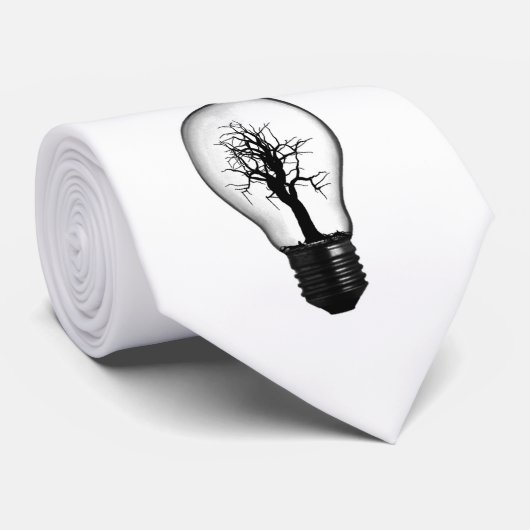 Cravate Arbre rougeoyant (Roulé)