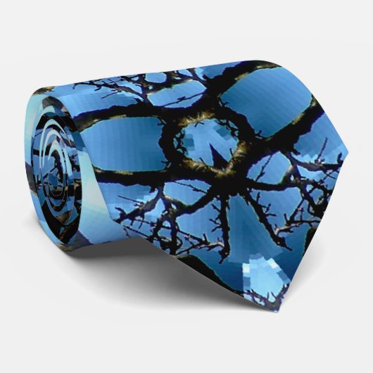 CRAVATE ARBRES (Roulé)