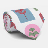 Cravate Arbres Art déco (Roulé)