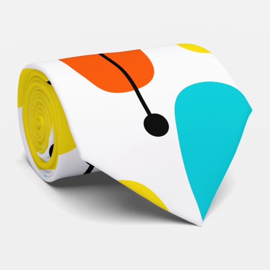 Cravate Arbres atomiques (Roulé)