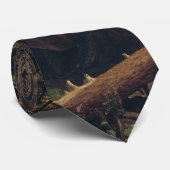 Cravate Arbres séquoias géants de Californie Albert Bierst (Roulé)