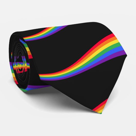 Cravate Arc-en-ciel (Roulé)