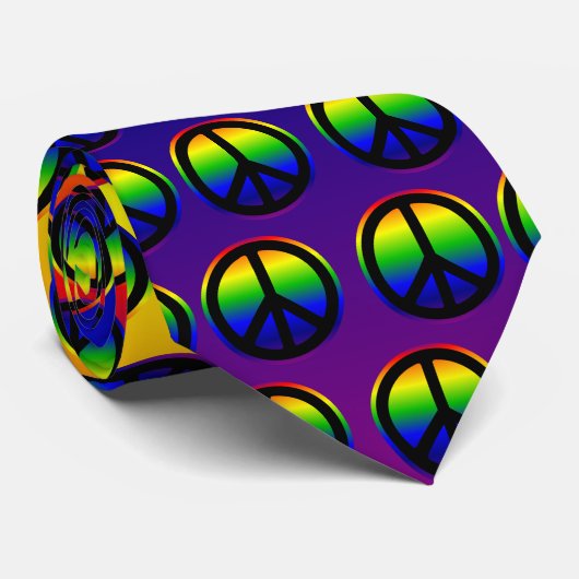 Cravate Arc-en-ciel (Roulé)