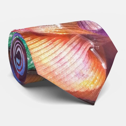 Cravate arc-en-ciel Bucket-o-Tiedye (Roulé)