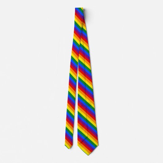 CRAVATE arc-en-ciel LGBT PRIDE (Dos)