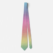 Cravate Arc-en-ciel Ombre. (Devant)