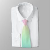 Cravate Arc-en-ciel pastel (Attaché)