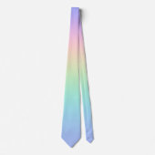Cravate Arc-en-ciel pastel (Devant)