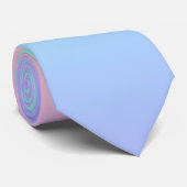 Cravate Arc-en-ciel pastel (Roulé)