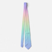 Cravate Arc-en-ciel pastel (Dos)