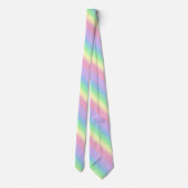 Cravate Arc-en-ciel Pastel Stripe (Dos)