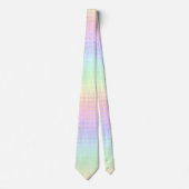 Cravate Arc en ciel "Plaid" (Devant)
