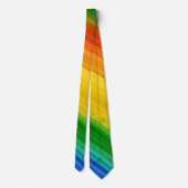 Cravate Arc-en-ciel vibrant de couleurs (Dos)
