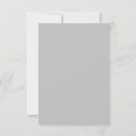 Cravate arc gris en vichy baby shower merci note (Dos)