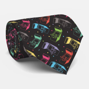 Cravate Arcade Gamer
