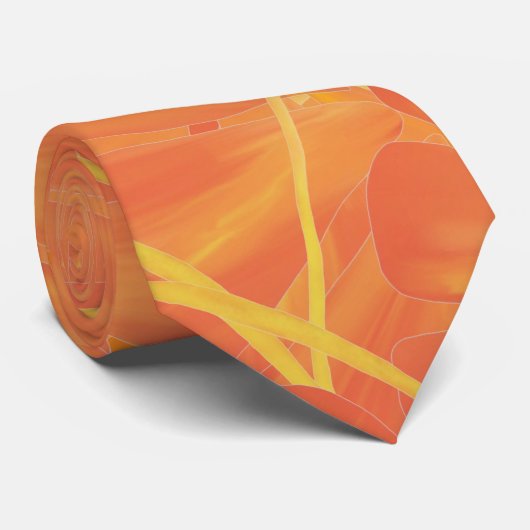 Cravate Arceau de pamplemousse d'agrumes (Roulé)