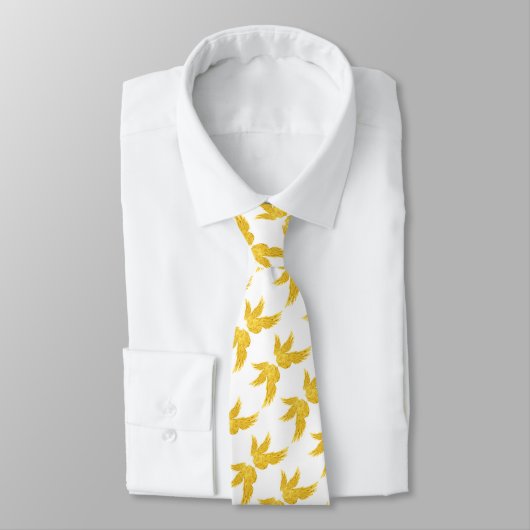 Cravate Archange d'or (Attaché)
