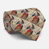 CRAVATE ARCHANGEL RAPHAEL ET PARCHEMENT DE POISSONS (Roulé)