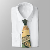 Cravate Arche de Noé par Edward Hicks, Art populaire Vinta (Attaché)