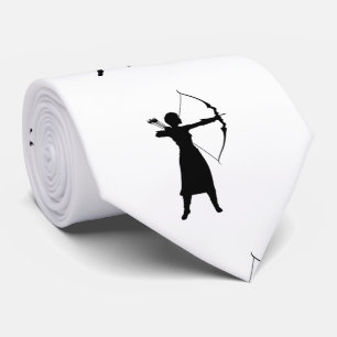 Cravate Archer Silhouette Thunder_Cove
