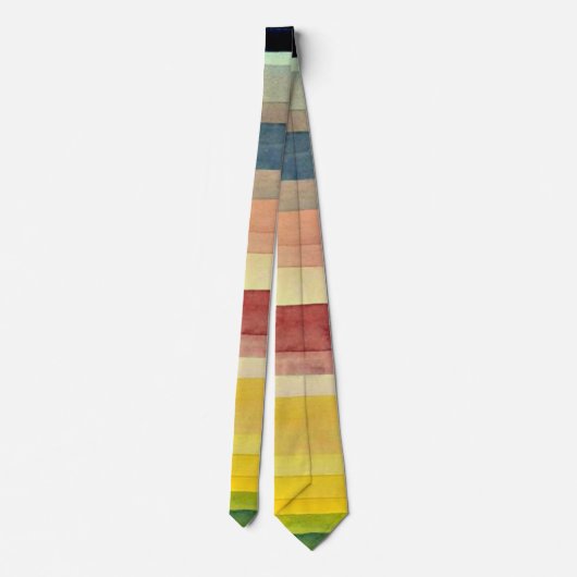Cravate Architecture de la plaine par Klee, (Dos)