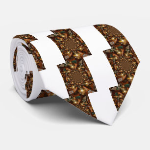 Cravate Argent et or