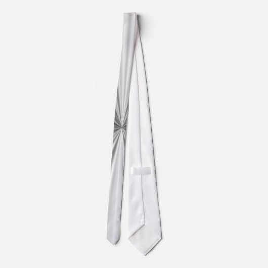Cravate Argent métallique (Dos)