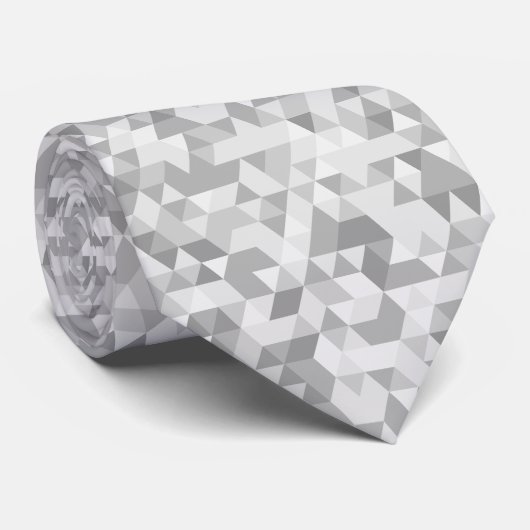 Cravate argenté (Roulé)