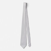 Cravate argentée ordinaire (Devant)