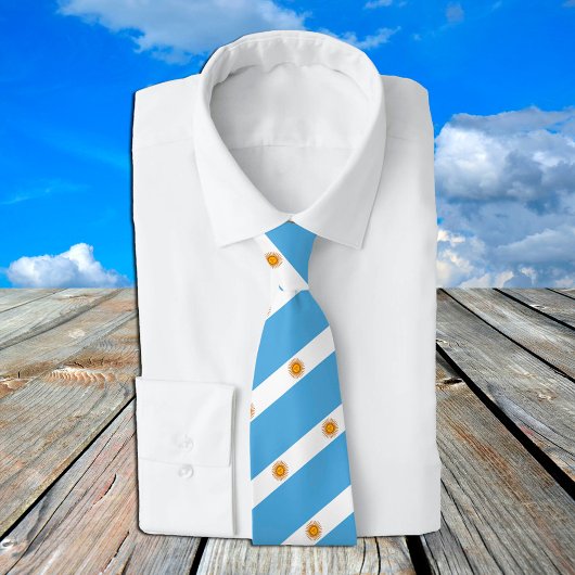 Cravate Argentine Cravates, mode Argentine Drapeau, affair