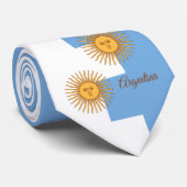 Cravate Argentine Drapeau & Argentine Sol affaires /sports (Roulé)