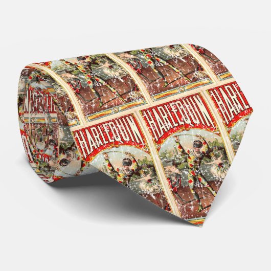 Cravate Arlequin - en détresse (Roulé)