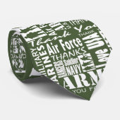 Cravate armée américaine | (Roulé)