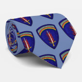 Cravate Armée USAREUR Berlin Europe Vols d'anciens combatt (Roulé)