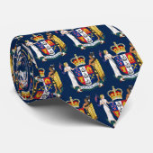 Cravate Armoiries de la Nouvelle-Zélande (Roulé)