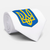 Cravate Armoiries de l'Ukraine (Roulé)