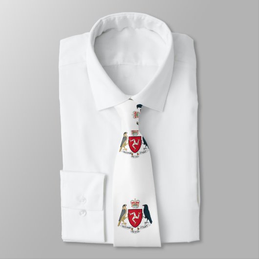 Cravate Armoiries de Manx (Attaché)