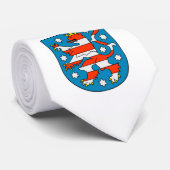 Cravate Armoiries de Thuringe (Roulé)