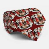 Cravate Armoiries d'Hawaï (Roulé)