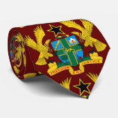 Cravate Armoiries du Ghana (Roulé)