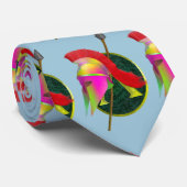 Cravate Armure spartiate et casque (Roulé)