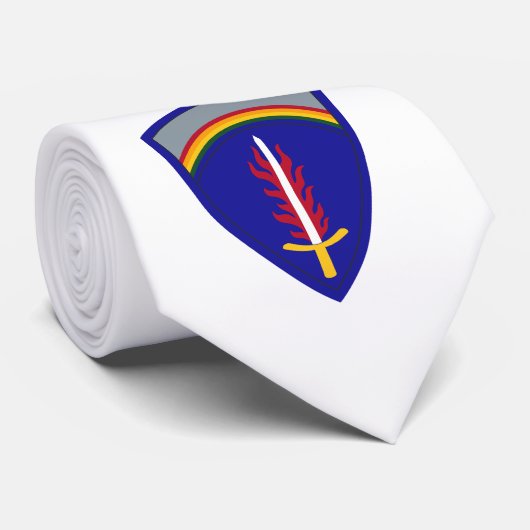 Cravate Army Europe USAREUR (Roulé)